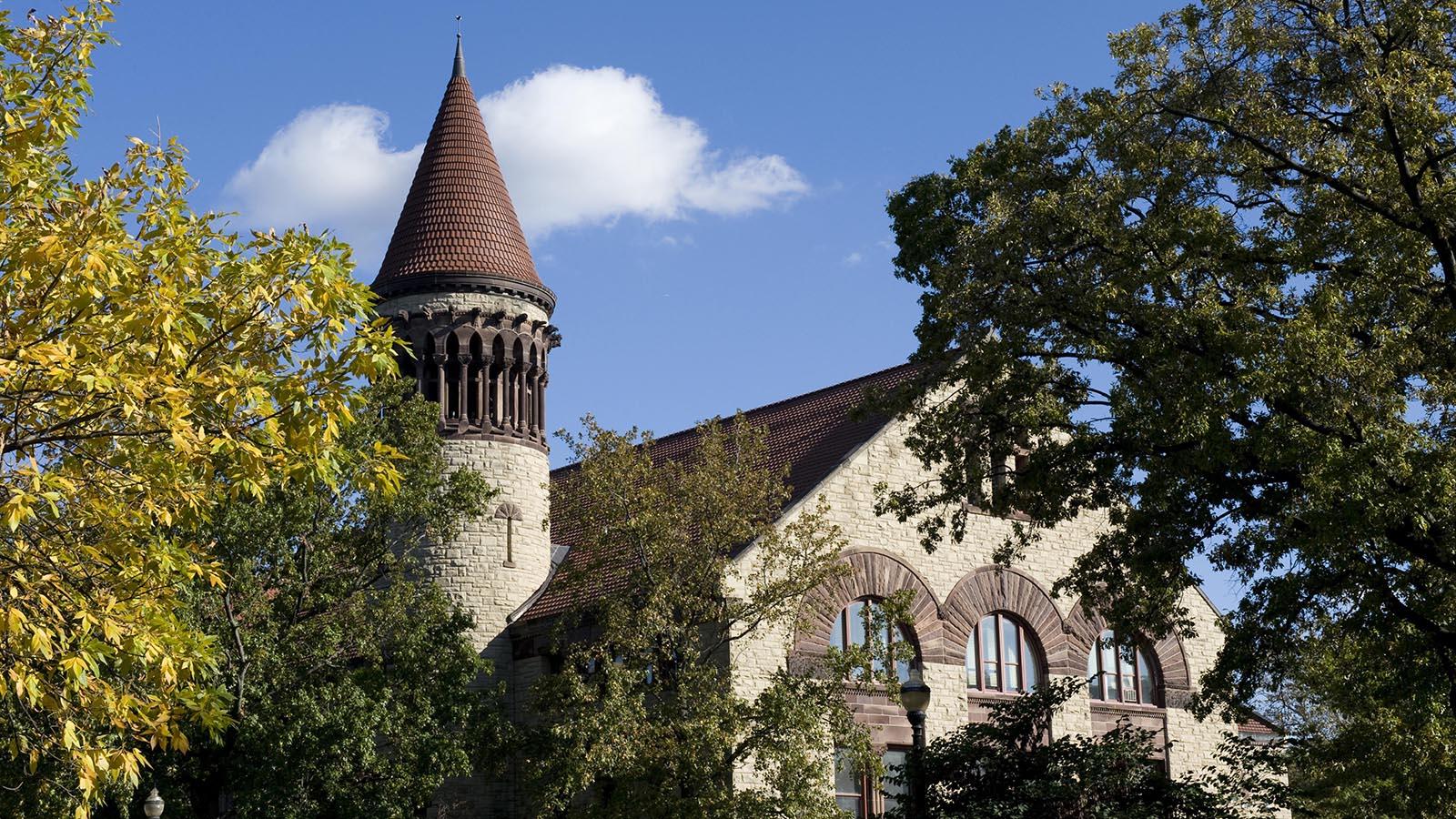 Exterior of Orton Hall