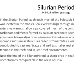 Ohio's Fossil Record - Silurian text