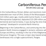 Ohio's Fossil Record - Carboniferous text