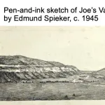 Spieker's sketch, Joe's Valley, Utah