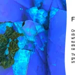 Fluorescence in fluorite