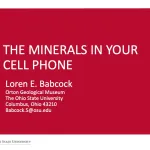 The Minerals in Your Cell Phone - title slide
