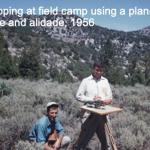 Students doing plane table mapping