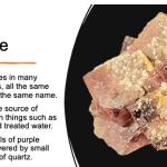 Fluorite with quartz